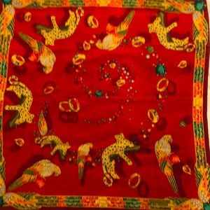 Cartier Vintage Silk Scarf
